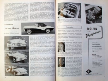 "Karosserie und Fahrzeugbau" Construction-Magazine 1957 (6253)